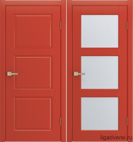 Межкомнатная дверь Rim Красный Эмаль (Лига дверей)