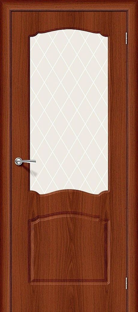 Межкомнатная дверь остекленная Альфа-2 Italiano Vero (BRAVO)