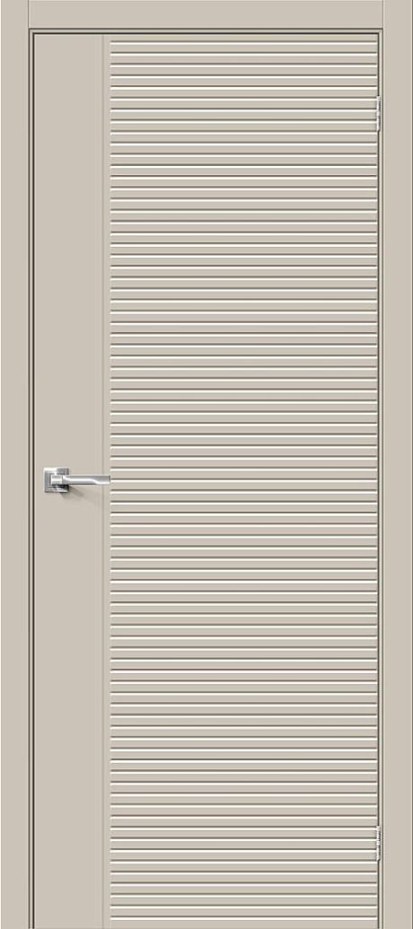 Межкомнатная дверь глухая Граффити-33.0 Creamy (BRAVO)