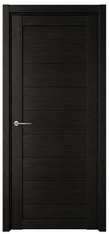 Глухая межкомнатная дверь Мюнхен ширина 90 см Темный кипарис Эко-шпон (ALBERO)