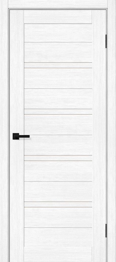 Межкомнатная дверь остекленная Браво-28 Snow Melinga (BRAVO)