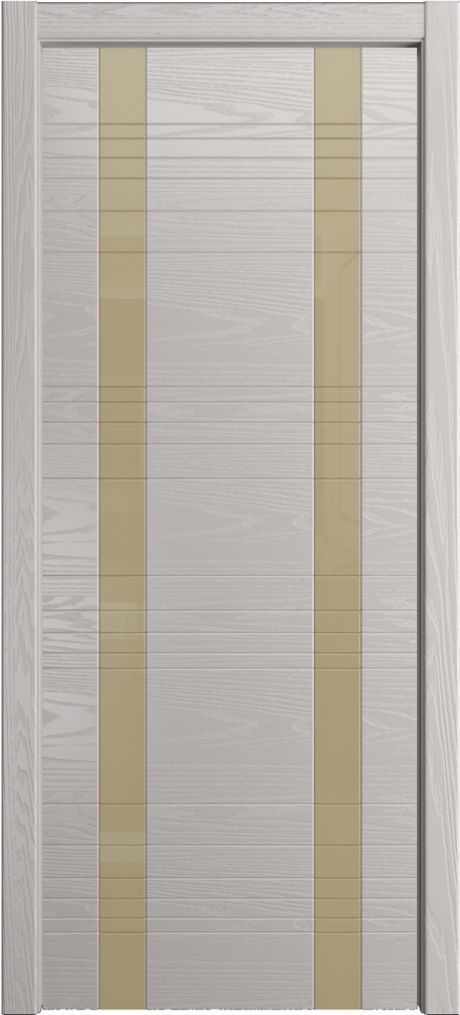 Межкомнатная дверь со стеклом ID-D Агат Шпон (Мильяна)