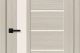 Межкомнатная дверь остекленная Браво-27 Cream Melinga (BRAVO)