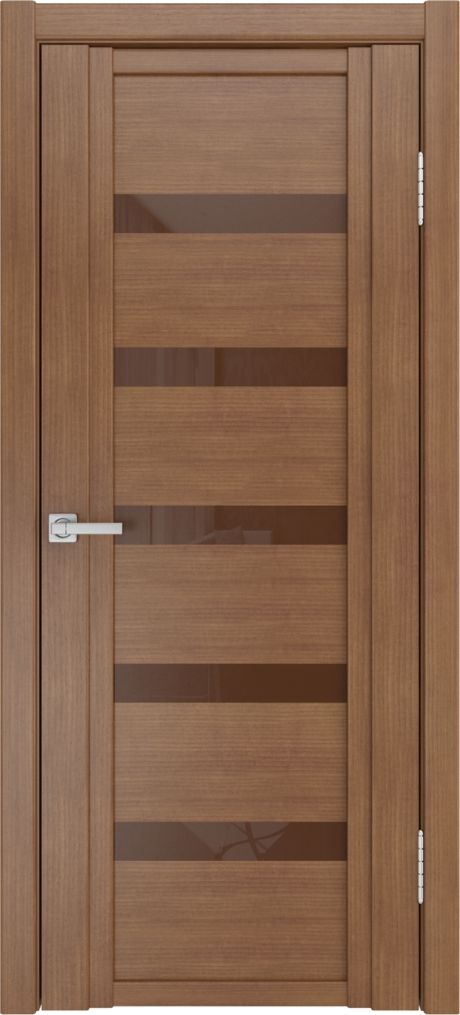 Межкомнатная дверь со стеклом QDO Z Палисандр Шпон (Мильяна)