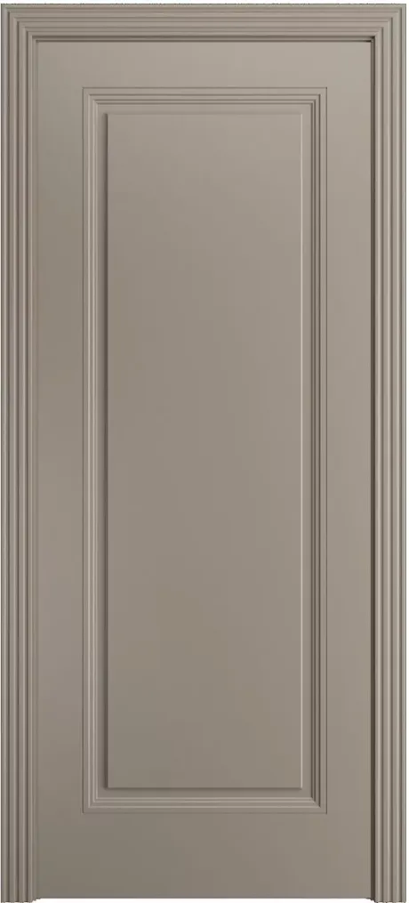 Глухая межкомнатная дверь Манхэттен-1 Латте Эмаль (Бипи Дорс)
