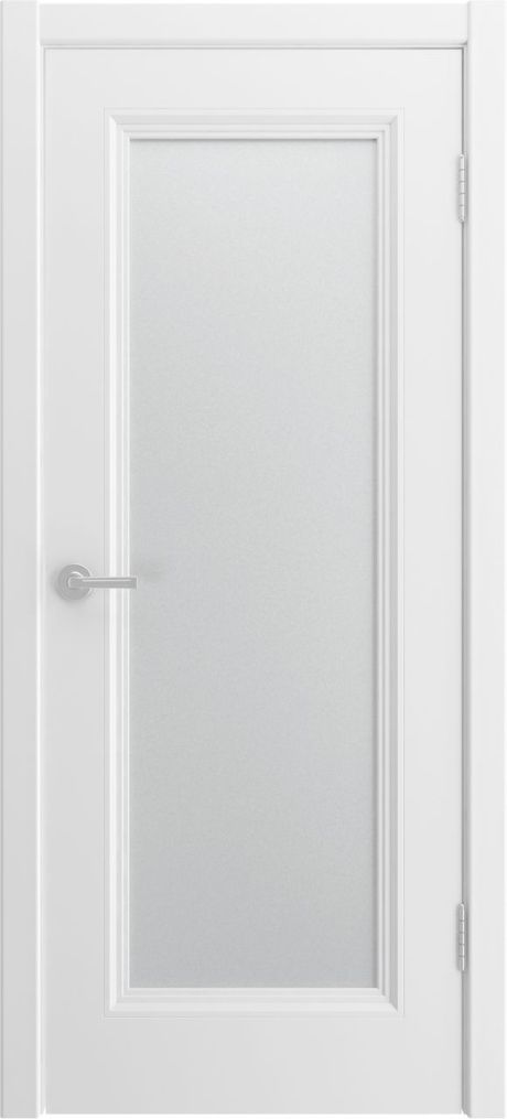 Межкомнатная дверь со стеклом Шелли-1 Белый Эмаль (Шейл Дорс)