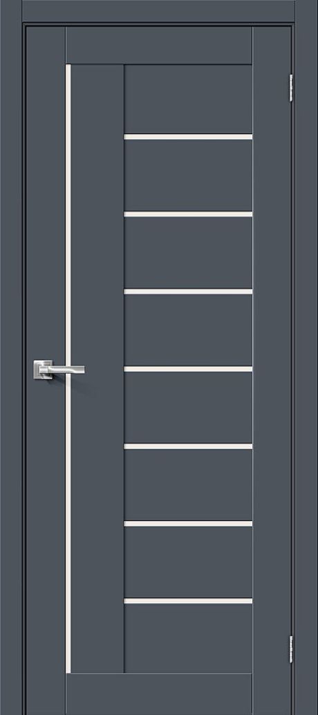 Межкомнатная дверь остекленная Браво-29 Stormy Matt (BRAVO)