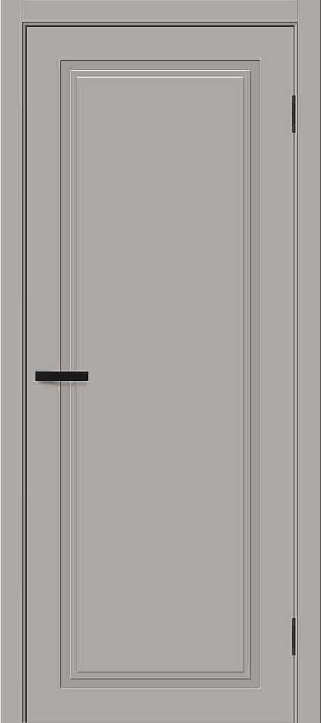 Межкомнатная дверь глухая Граффити-40 Grey Pro (BRAVO)