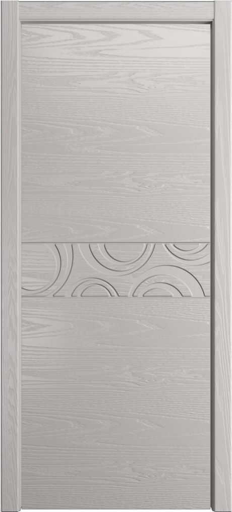 Глухая межкомнатная дверь ID-FL Агат Шпон (Мильяна)