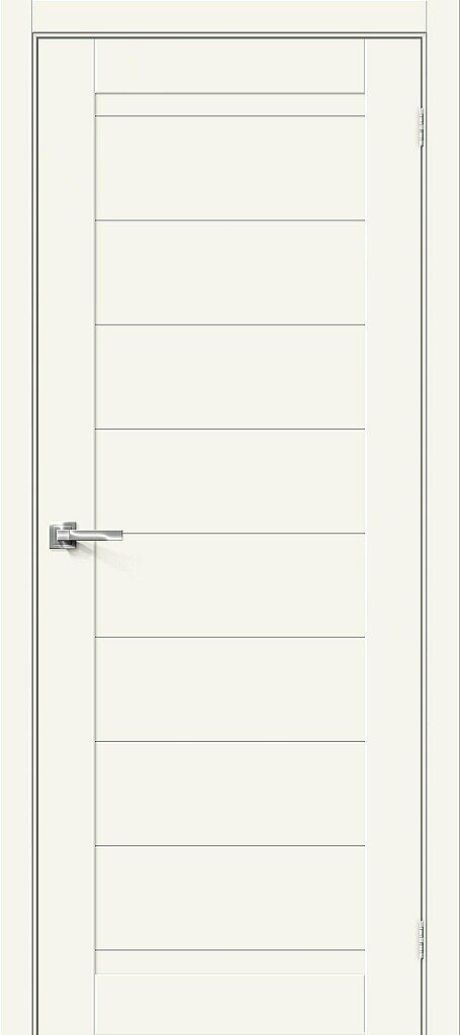 Межкомнатная дверь глухая Браво-21 Alaska (Mr.wood)