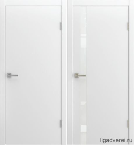 Межкомнатная дверь Zerro Белый Эмаль (Лига дверей)