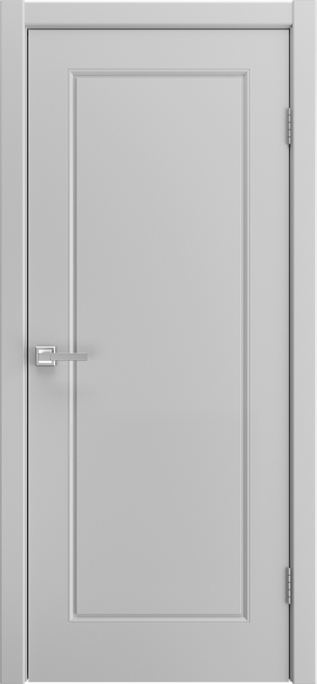 Глухая межкомнатная дверь Анкона-1 RAL 7047 Эмаль (Шейл Дорс)