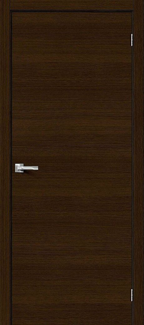 Межкомнатная дверь глухая Вуд Флэт-0.H Wood Flat Golden Oak (Mr.wood)