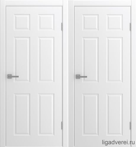 Межкомнатная дверь Barselona Белый Эмаль (Лига дверей)