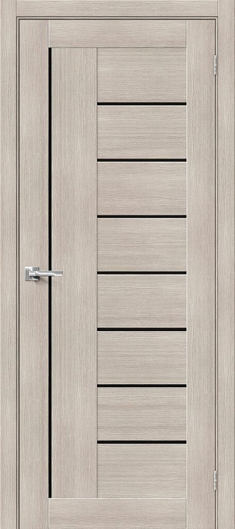 Межкомнатная дверь остекленная Порта-29 Cappuccino Veralinga (ĒLPORTA)