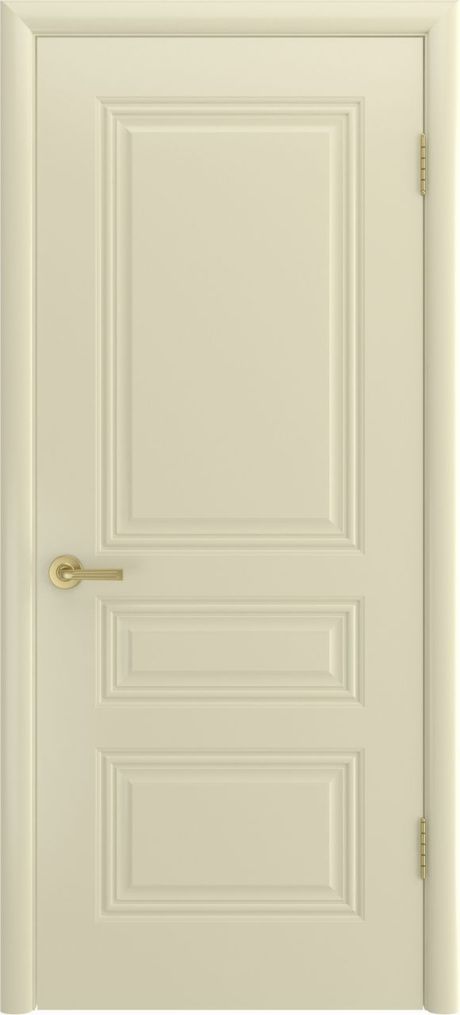 Глухая межкомнатная дверь Трио Грейс В1 Слоновая кость Эмаль (Шейл Дорс)