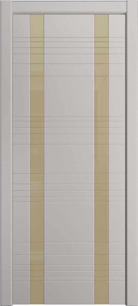 Межкомнатная дверь со стеклом ID-D Агат Эмаль (Мильяна)