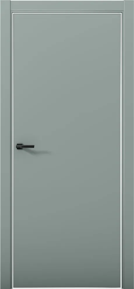 Межкомнатная дверь ESTETICA 01 Deep Green Кромка AL White (Brandoors)