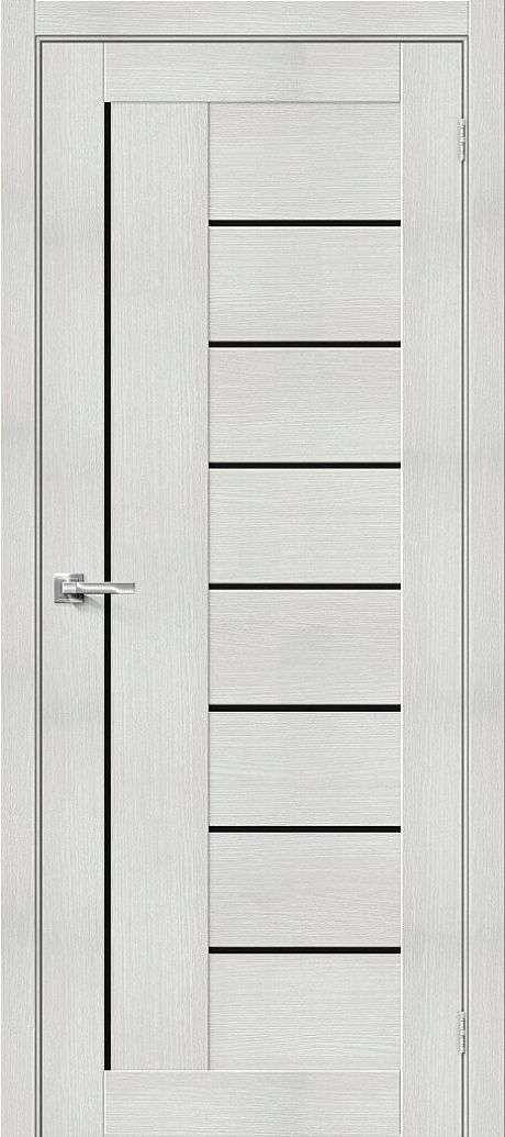 Межкомнатная дверь остекленная Порта-29 Bianco Veralinga (ĒLPORTA)