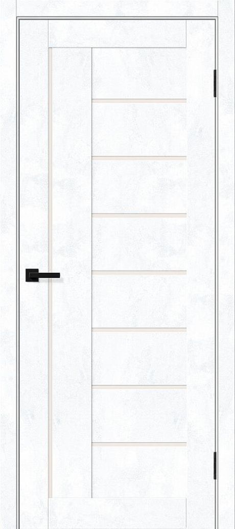 Межкомнатная дверь остекленная Браво-29 Snow Art (BRAVO)