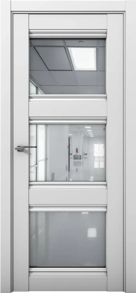 Межкомнатная дверь с зеркалом PRIME 24 Манхэттен (Brandoors)