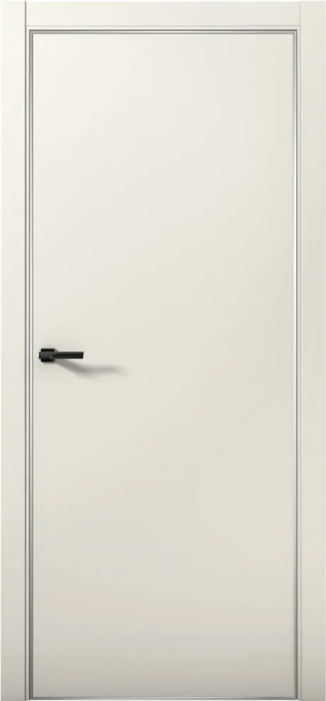 Межкомнатная дверь ESTETICA 01 Магнолия Анодированная кромка AL (Brandoors)