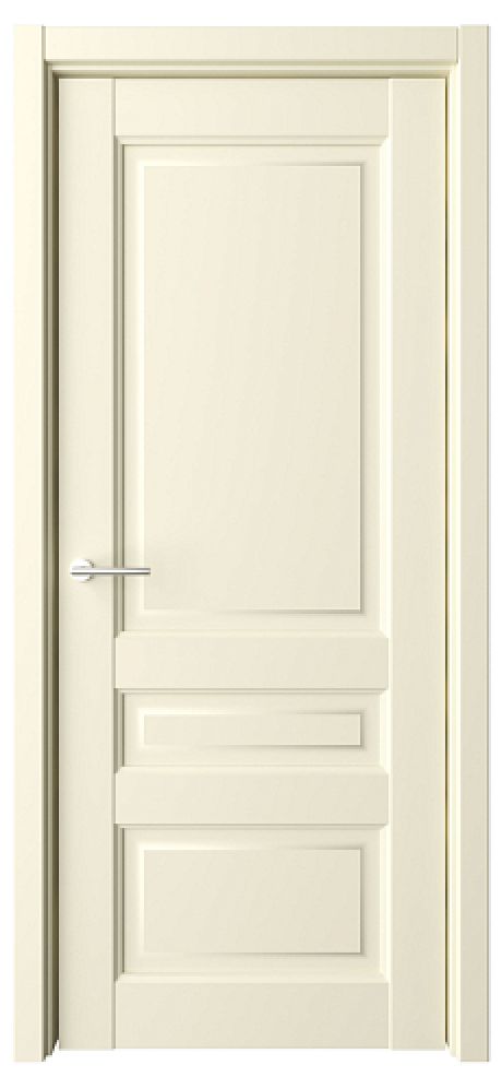 Глухая межкомнатная дверь Эрмитаж-2 Ваниль Vinyl (ALBERO)