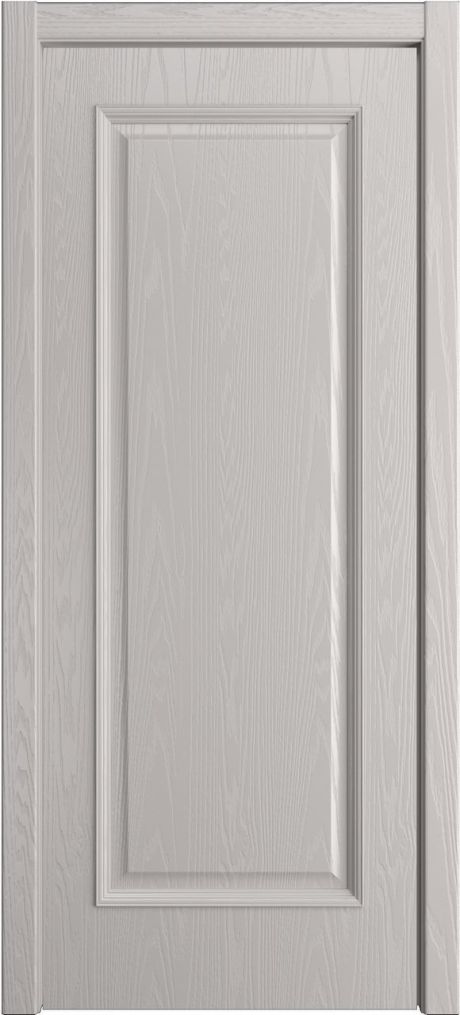 Глухая межкомнатная дверь Палермо Агат Шпон (Мильяна)