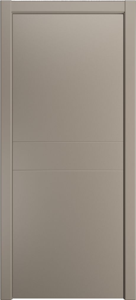 Глухая межкомнатная дверь ID-F Латте Эмаль (Мильяна)