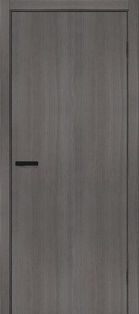 Межкомнатная дверь глухая Браво-0 Grey Melinga (Mr.wood)