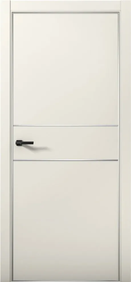 Межкомнатная дверь ESTETICA 03 Магнолия Анодированная кромка AL (Brandoors)