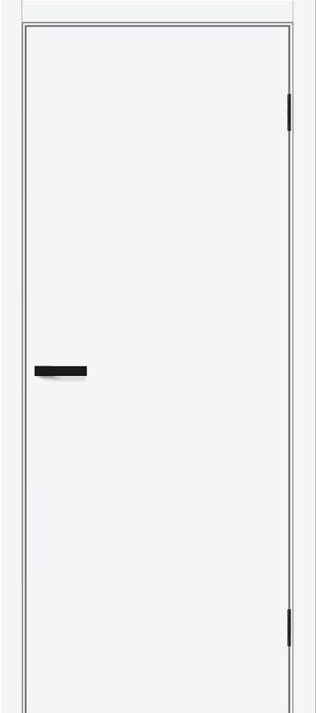 Межкомнатная дверь Браво-0.П White Silk (BRAVO)