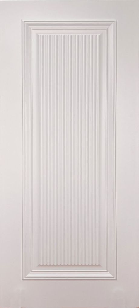 Глухая межкомнатная дверь Парма-1 В2 Белый Эмаль (Шейл Дорс)