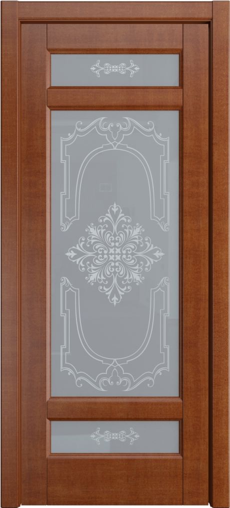 Межкомнатная дверь со стеклом Клариса Анегри Шпон (Мильяна)