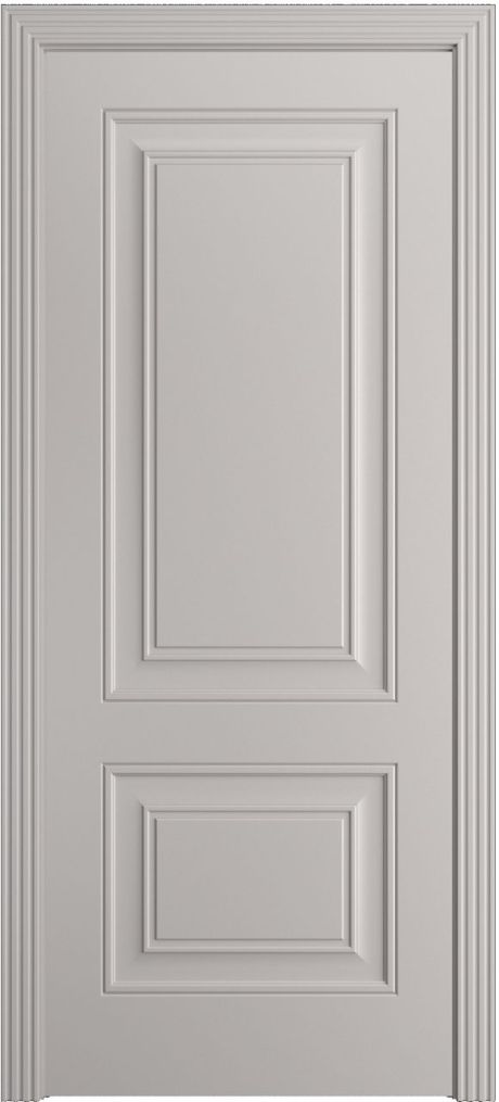 Глухая межкомнатная дверь Версаль-1Ф Агат Эмаль (Мильяна)