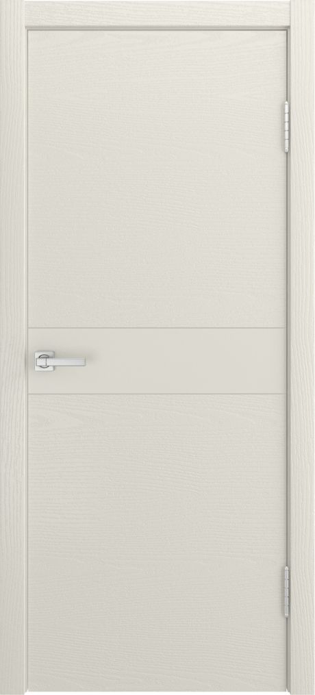 Глухая межкомнатная дверь ID-F Бьянко Шпон (Мильяна)