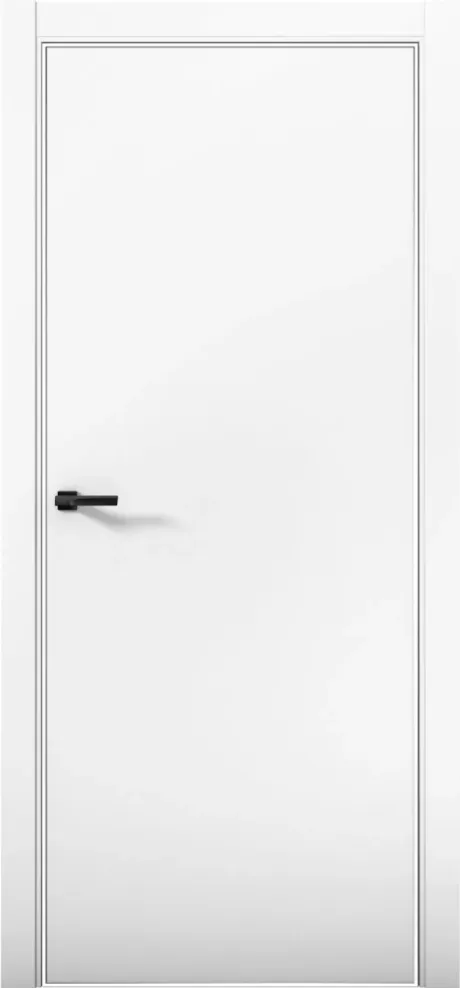 Межкомнатная дверь ESTETICA 01 Аляска Кромка AL White (Brandoors)