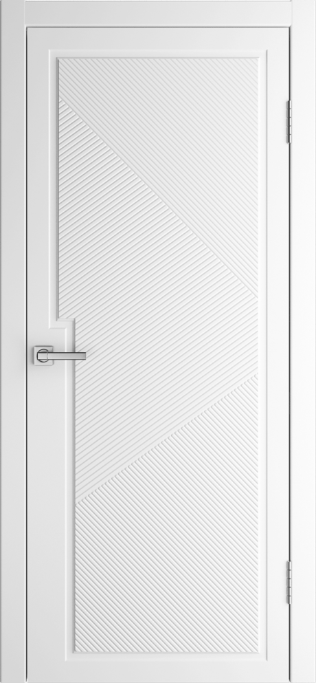 Глухая межкомнатная дверь Ультра-5 Белый Эмаль (Шейл Дорс)