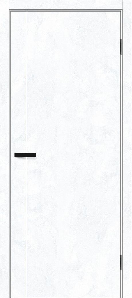 Межкомнатная дверь глухая Браво-0.10.П Snow Art (Mr.wood)