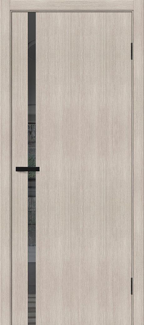 Межкомнатная дверь остекленная Браво-1.55 Cappuccino Melinga (Mr.wood)