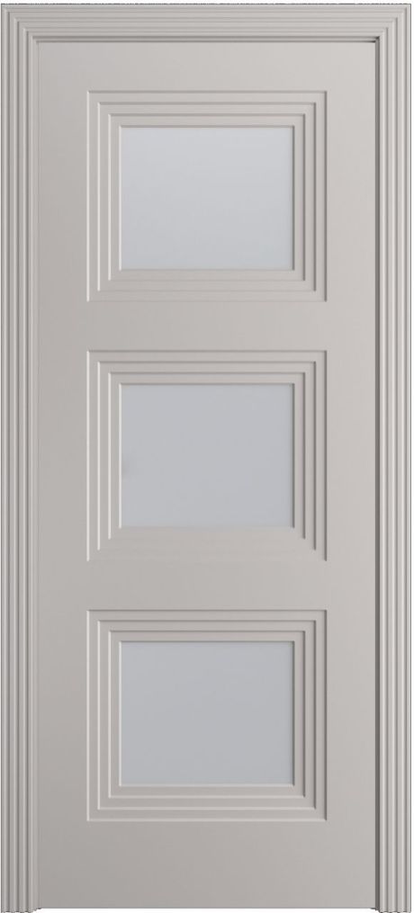 Межкомнатная дверь со стеклом Каролина Агат Эмаль (Бипи Дорс)