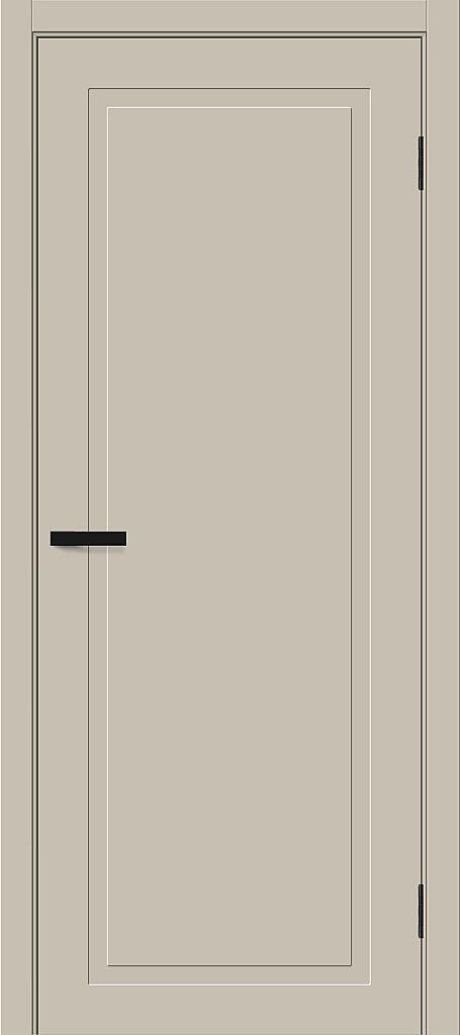 Межкомнатная дверь глухая Граффити-10 Cream Pro (BRAVO)