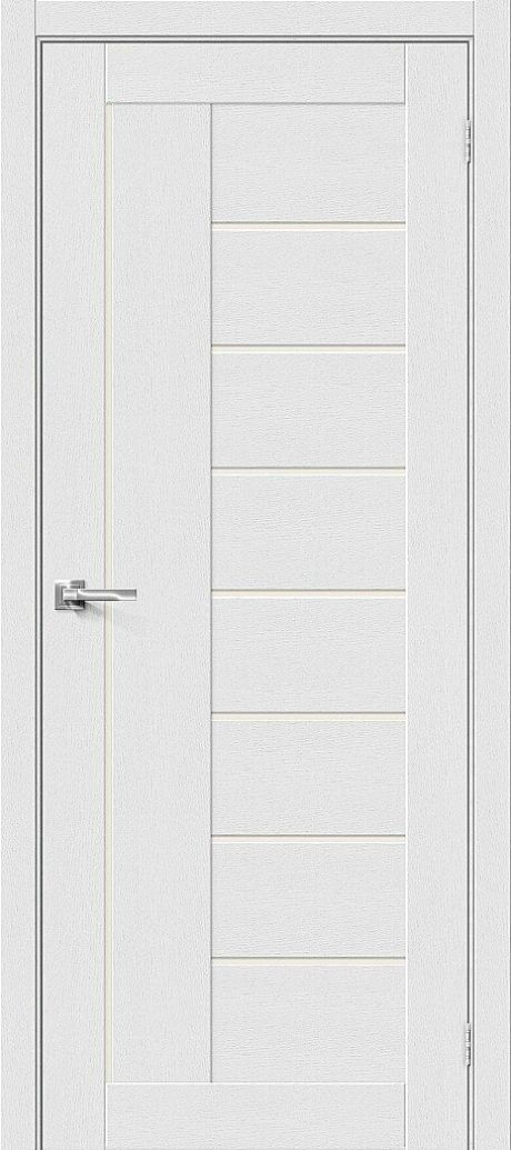 Межкомнатная дверь остекленная Порта-29 Virgin (ĒLPORTA)